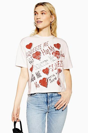 Topshop Hug Me T-shirt