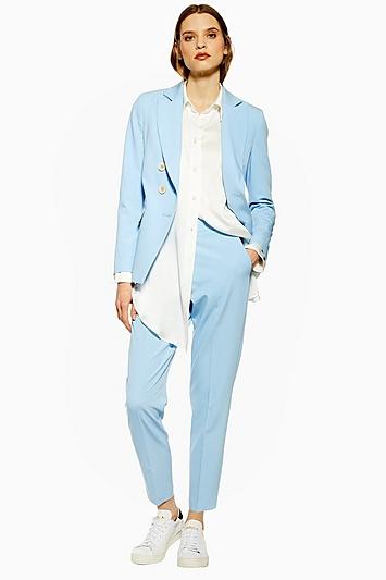 Topshop Pale Blue Trousers