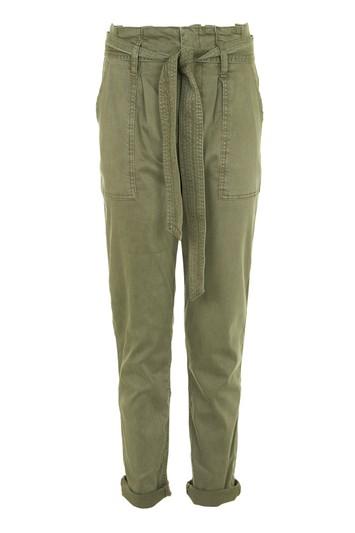 Topshop Paperbag Utility Trousers