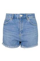 Topshop Petite Turn Up Shorts