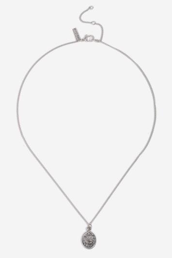 Topshop *sovereign Coin Ditsy Necklace