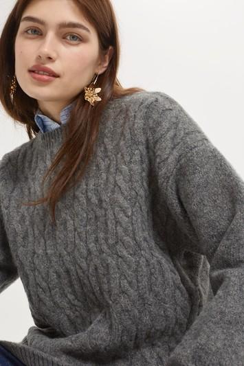 Topshop Super Soft Cable Sweater