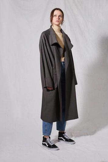 Topshop *tailored Wool Coat By Boutique