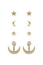 Topshop Star And Moon Earring Multipack