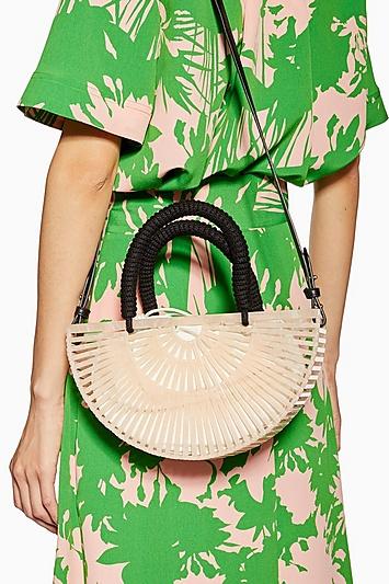Topshop Crete Acrylic Grab Bag