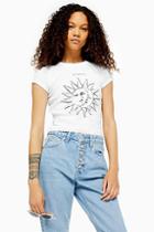 Topshop Petite 'le Soleil' T-shirt