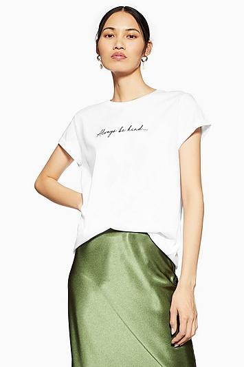 Topshop Tall 'always Be Kind' T-shirt