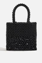 Topshop *penelope Noir Tote Bag By Skinnydip