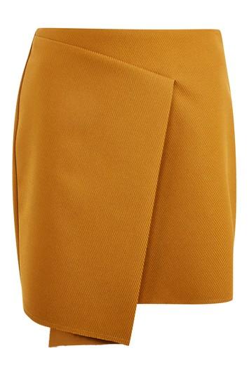 Topshop Raw Edge Skirt