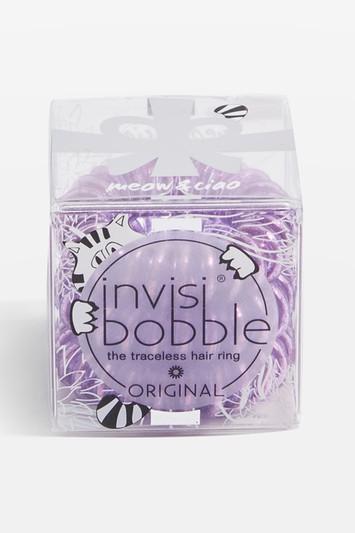 Topshop Metallic Purple Invisibobble Hair Ties