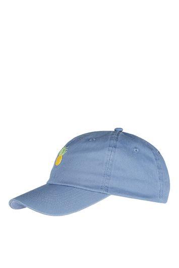 Topshop Pineapple Washed Cap