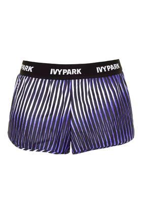 Topshop Print Runner Shorts By Ivy Park