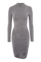 Topshop Long Sleeve Bodycon Dress By Sixth June