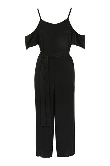 Topshop Cold Shoulder Jumpsuit
