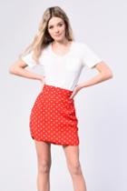 Topshop *polka Dot Skirt By Glamorous