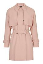 Topshop Tailored Belted Coat