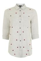 Topshop All Over Ladybird Shirt