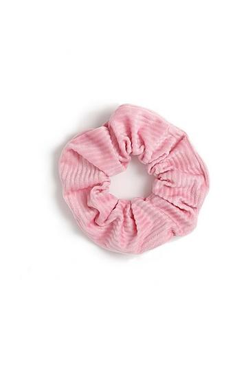 Topshop *pink Cord Hair Scrunchie