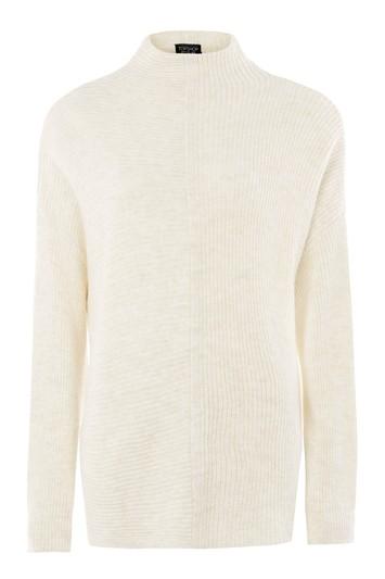 Topshop 1/2 And 1/2 Knitted Jumper