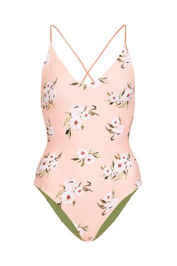 Topshop Posie Reversible Swimsuit