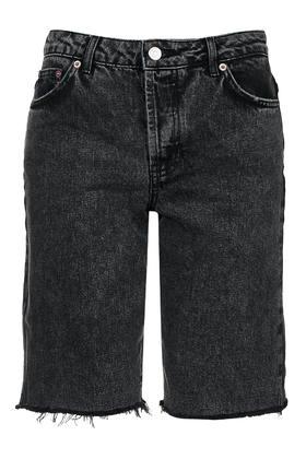 Topshop Moto Longer Line Denim Short