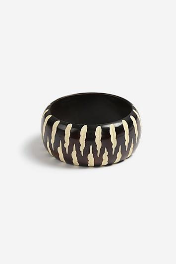 Topshop *abstract Print Bangle