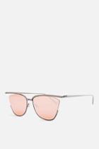 Topshop Metal Cat Eye Sunglasses