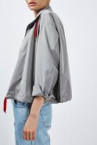 Topshop Cropped Anorak By Boutique