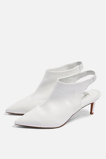 Topshop Jade Pointed Mid Shoes
