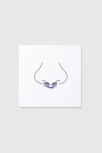 Topshop Purple Faux Septum Ring