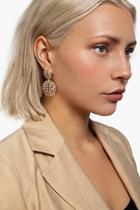 Topshop *circle Crystal Earrings