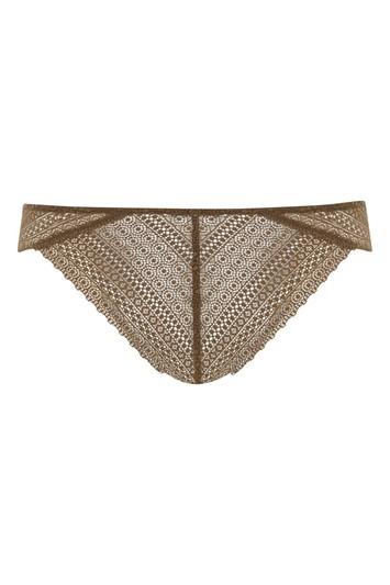Topshop Crochet Lace Brazilian Knickers