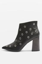 Topshop Hip Ankle Boots