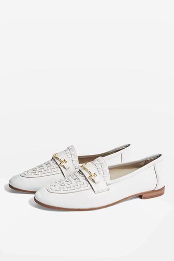 Topshop Kingley Woven Loafers