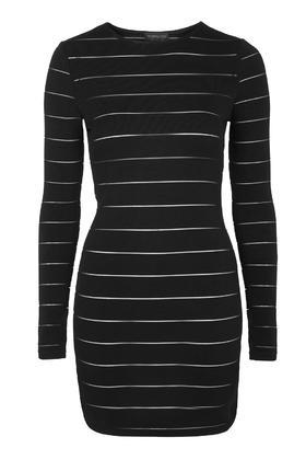 Topshop Sheer Solid Dress