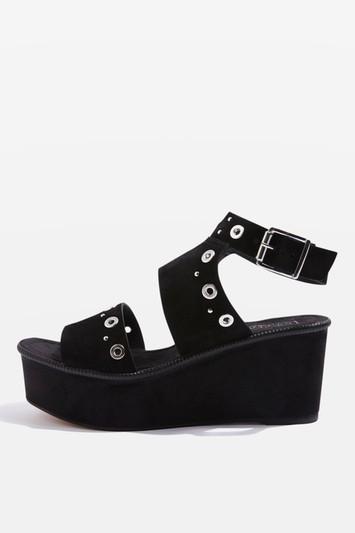 Topshop Wizz Studded Platforms