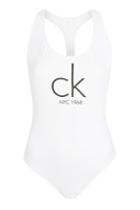 Topshop *racerback 'cheeky' Swimsuit By Calvin Klein