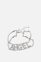 Topshop *'angel' Choker Necklace By Skinny Dip