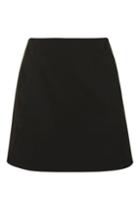 Topshop Scallop Front Mini Skirt