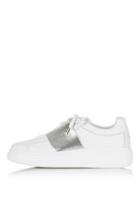 Topshop Turin Metallic Elastic Sneakers