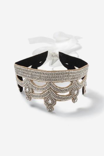 Topshop Rhinestone Choker