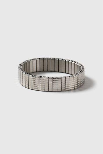 Topshop Tomboy Stainless Steel Stretch Bracelet