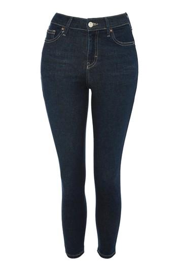 Topshop Petite Dark Indigo Jamie Jeans