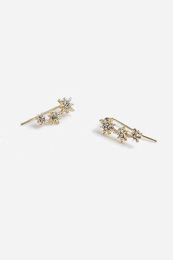 Topshop Star Ear Climber Earrings