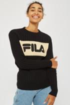 Topshop Crew Neck Knitted Sweater By Fila