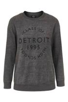 Topshop Petite Detroit Sweatshirt