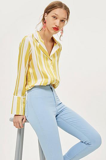Topshop Moto Super Bleach Joni Jeans