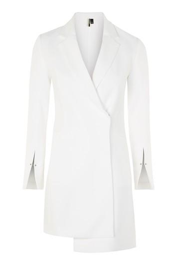 Topshop Asymmetric Blazer Dress