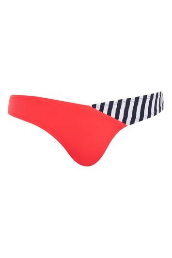 Topshop Contrast Wrap Bikini Bottoms