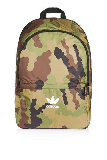 Topshop Camoflage Backpack By Adidas Originals